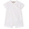 MarMar New Born Modal Smooth Print Tiny Tulip Rap Summer Romper
