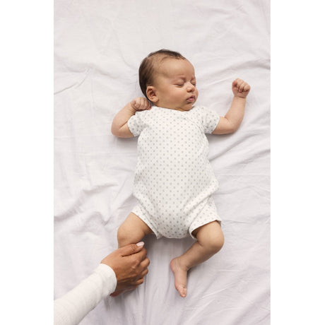 MarMar New Born Modal Smooth Print Droplet Rap Summer Romper