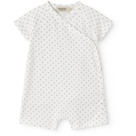 MarMar New Born Modal Smooth Print Droplet Rap Summer Romper