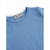 MarMar Modal Fine Rib Surf Blue Tago T-shirt