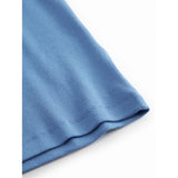 MarMar Modal Fine Rib Surf Blue Sleeveless Topp