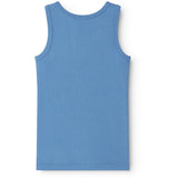 MarMar Modal Fine Rib Surf Blue Sleeveless Topp