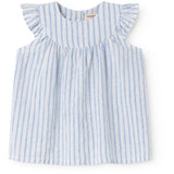 MarMar Cotton Linen Surf Blue Stripe Dhana B Klänning