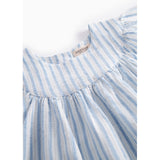 MarMar Cotton Linen Surf Blue Stripe Dhana Klänning