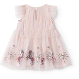 MarMar Ballerina Embroidery Unicorn Twinkle Dinne Klänning