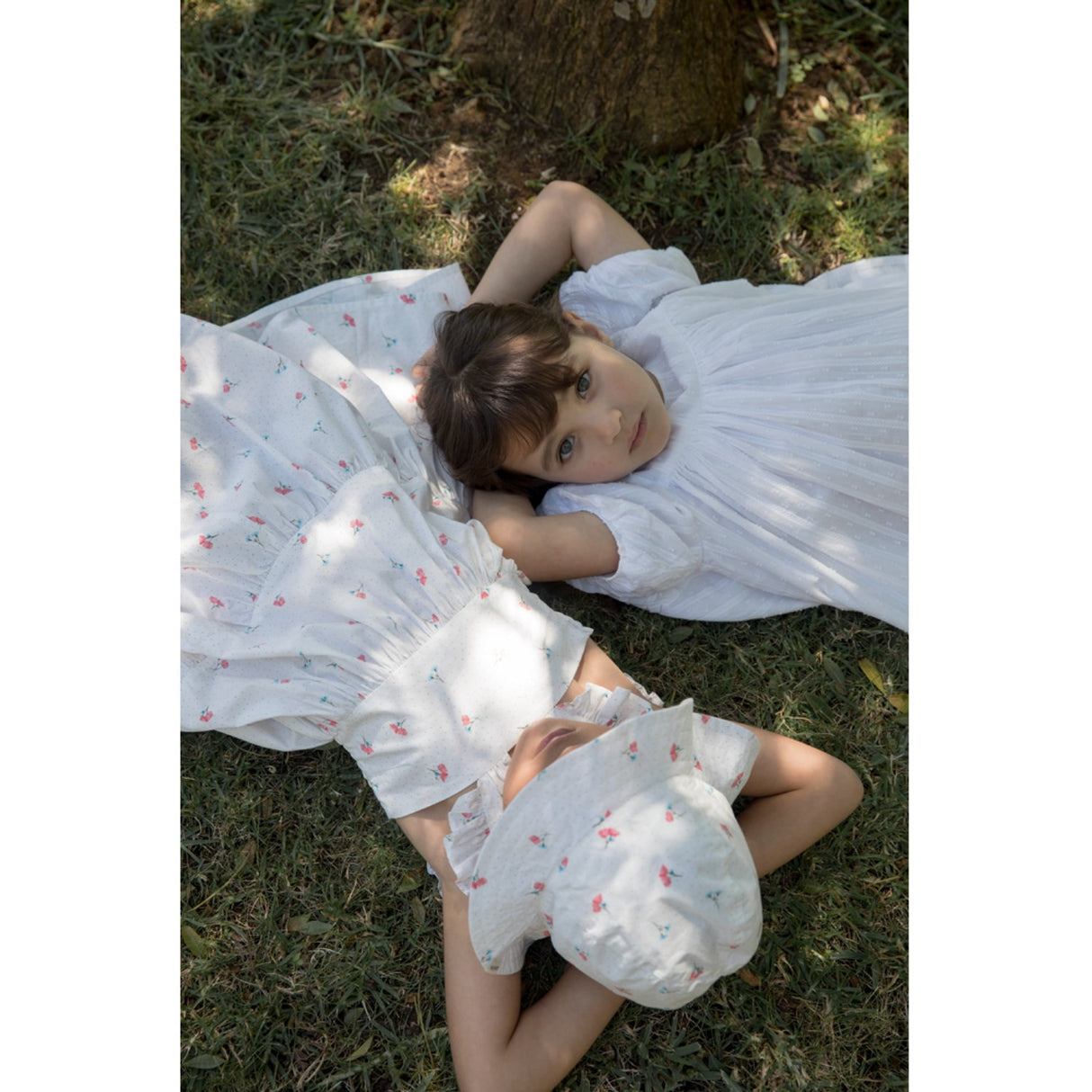 MarMar Poplin Poppy Alba Baby Long Sun Mössa