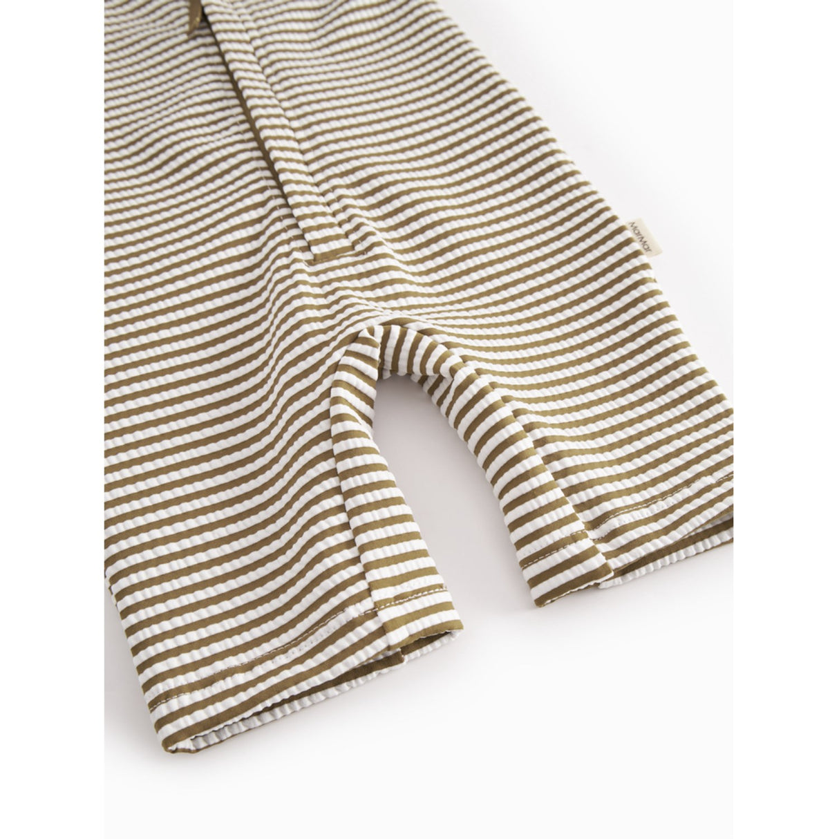 MarMar Seersucker Swim Dark Bronze Stripe Swal Dräkt