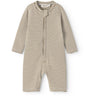 MarMar Seersucker Swim Dark Bronze Stripe Swal Dräkt