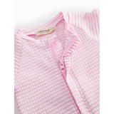 MarMar Seersucker Swim Pink Stripe Swal Dräkt