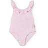 MarMar Seersucker Swim Pink Stripe Swilla Bathing Dräkt