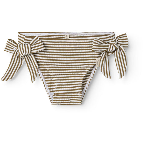 MarMar Seersucker Swim Dark Bronze Stripe Swiir Byxor