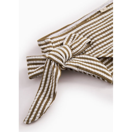 MarMar Seersucker Swim Dark Bronze Stripe Swiir Byxor
