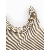 MarMar Seersucker Swim Dark Bronze Stripe Swilla Bathing Dräkt