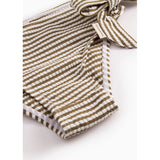 MarMar Seersucker Swim Dark Bronze Stripe Swiir Byxor