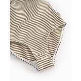 MarMar Seersucker Swim Dark Bronze Stripe Swilla Bathing Dräkt