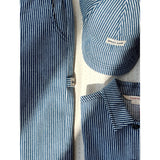 Konges Sløjd Blue Stripe Luc Skjorta Jacka Gots