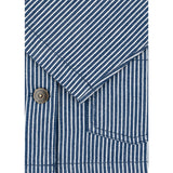 Konges Sløjd Blue Stripe Luc Skjorta Jacka Gots
