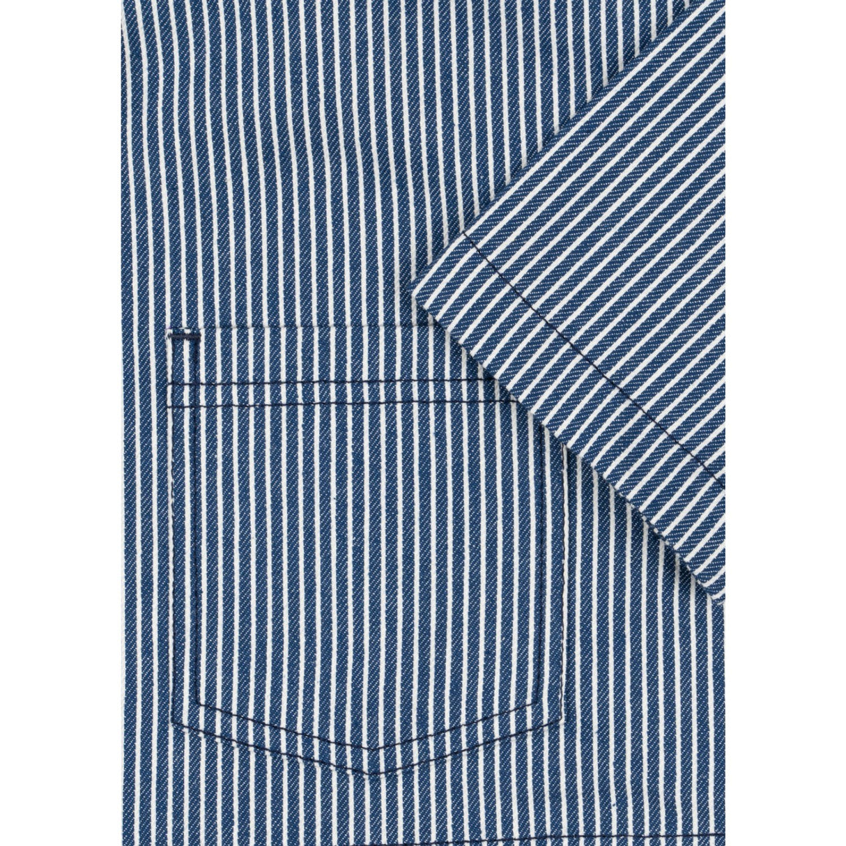 Konges Sløjd Blue Stripe Luc Skjorta Jacka Gots