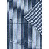 Konges Sløjd Blue Stripe Luc Skjorta Jacka Gots