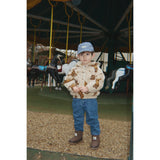 Konges Sløjd Blue Stripe Luc Keps Gots