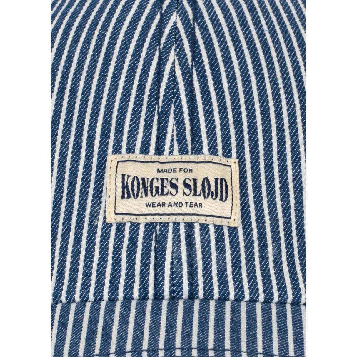 Konges Sløjd Blue Stripe Luc Keps Gots