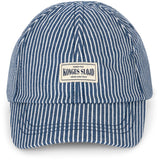 Konges Sløjd Blue Stripe Luc Keps Gots