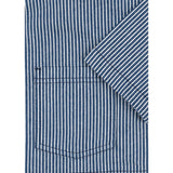 Konges Sløjd Blue Stripe Luc Skjorta Jacka Gots