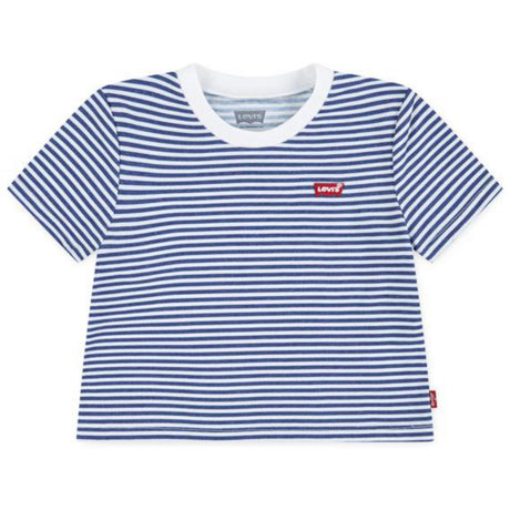 Levi's True Navy Lvn Striped Mini Batwing T-Shirt