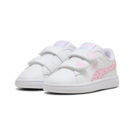 Puma White-Pearl Pink Puma Smash 3.0 Hearty V Inf
