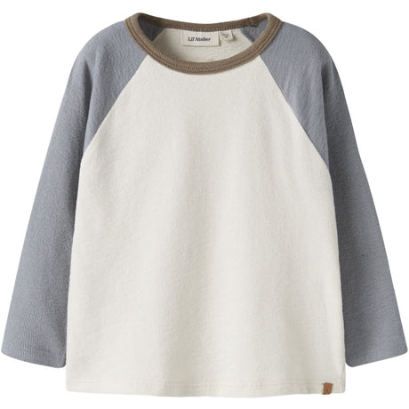 Lil'Atelier Turtledove Sepia Tint + Tradewinds Nmmnunan Ls Rlx Topp Lil