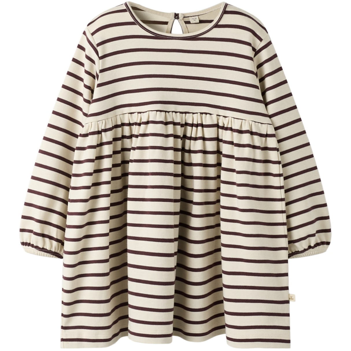 Lil'Atelier Turtledove Catawba Grape Nmflimia Ls Loose Klänning Lil