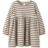 Lil'Atelier Turtledove Catawba Grape Nmflimia Ls Loose Klänning Lil