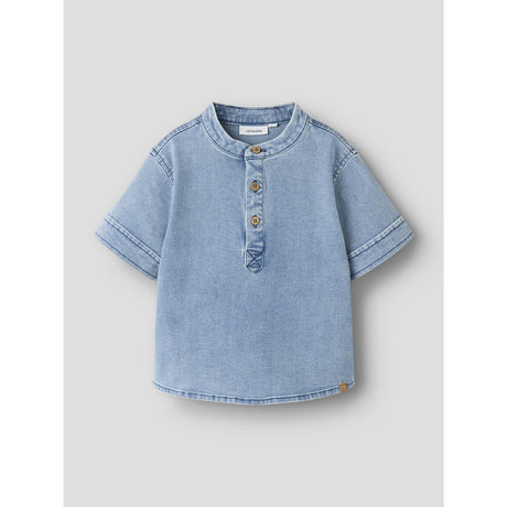 Lil'Atelier Medium Blue Denim Nmmdeva Ss Loose Dnm Skjorta 2024-Es Lil