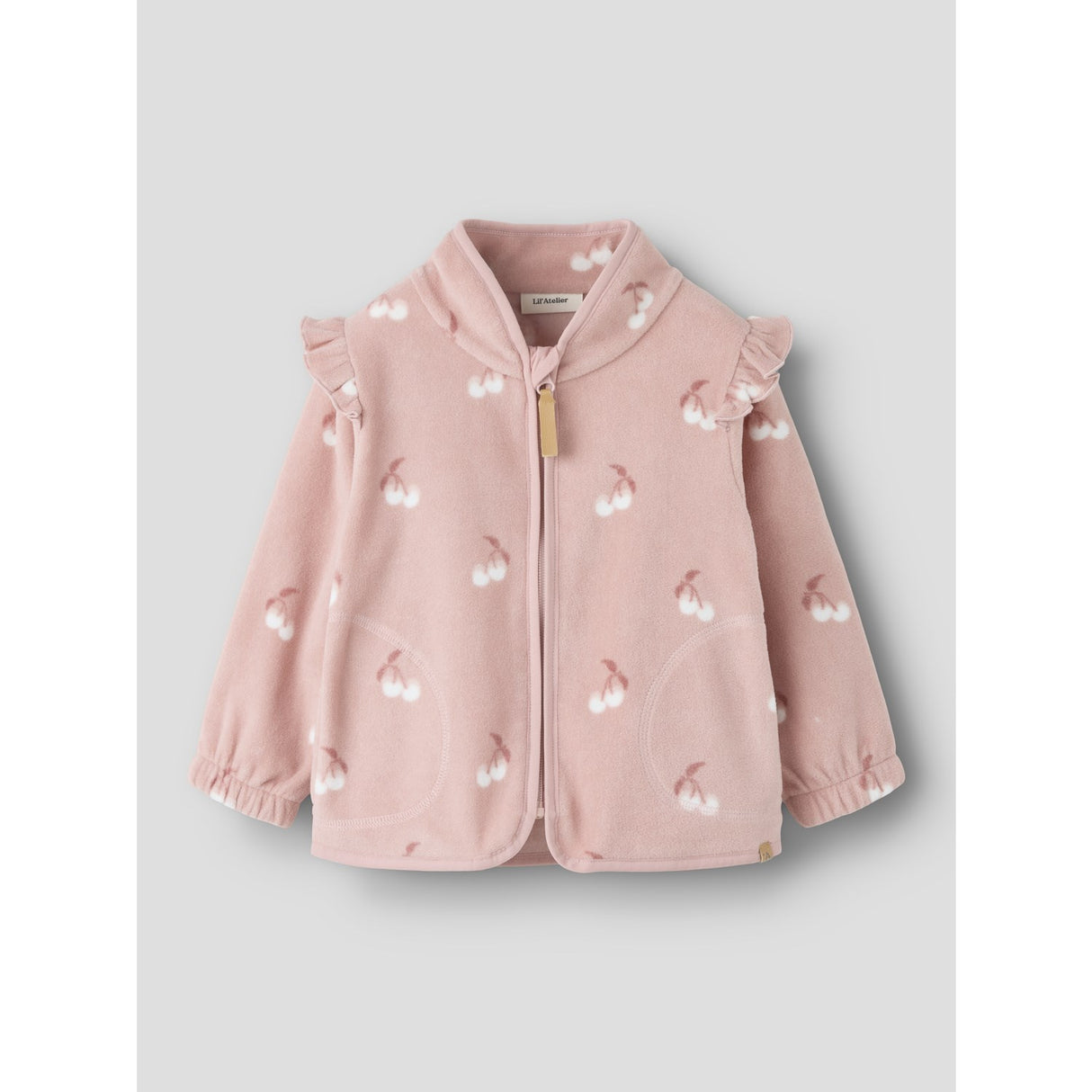 Lil'Atelier Misty Rose Cherry Nmflaspektra Fleece Jacka Fo Lil