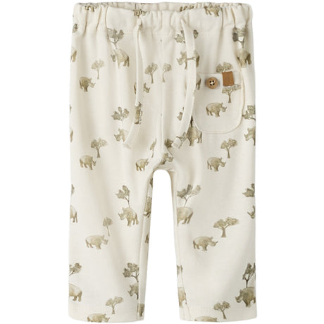 Lil'Atelier Coconut Milk Rhino Nbmlayo Loose Byxor Lil