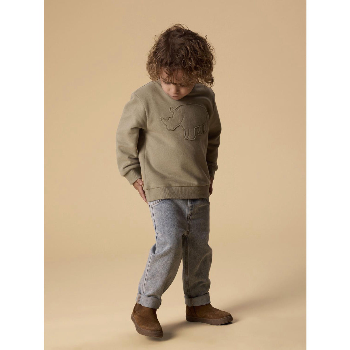 Lil'Atelier Overland Trek Nmmilondon Rol Ls Loose Sweat Lil