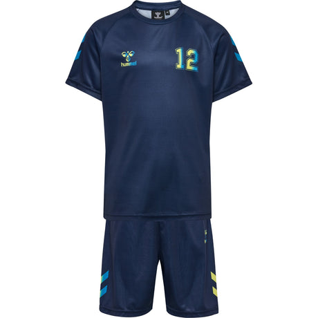 Hummel Dress Blues/Limeade Shimmer Sett