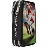 Dino World Action Word Dubbel Pencil Case Football