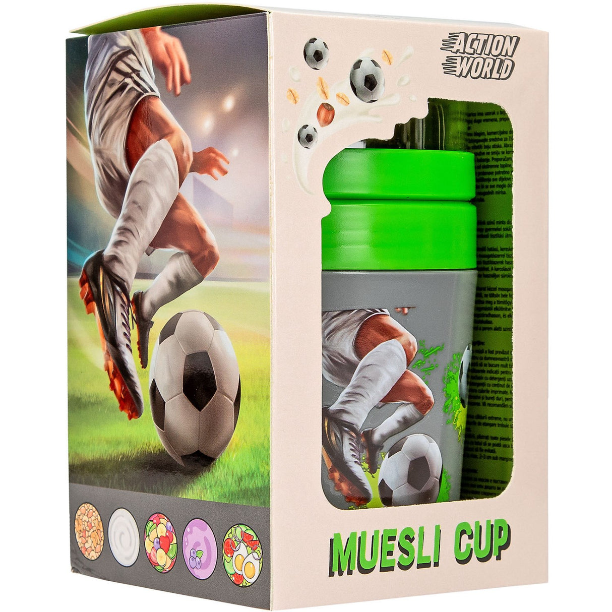 Dino World Action World Muesli Kopp