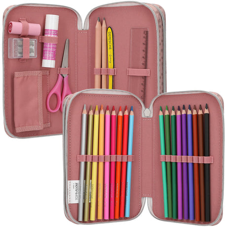 TOPModel Dots Dubbel Pencil Case