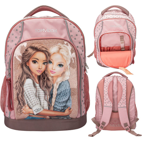 TOPModel Dots Schoolbackpack