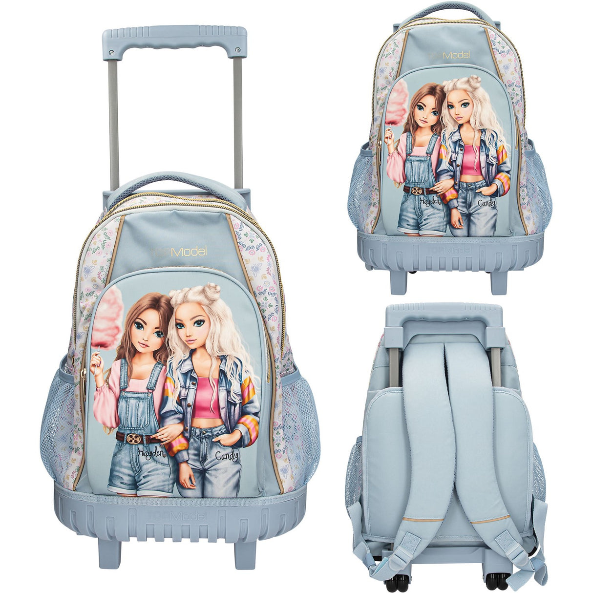 TOPModel Festival Fun Schoolbackpack Trolley