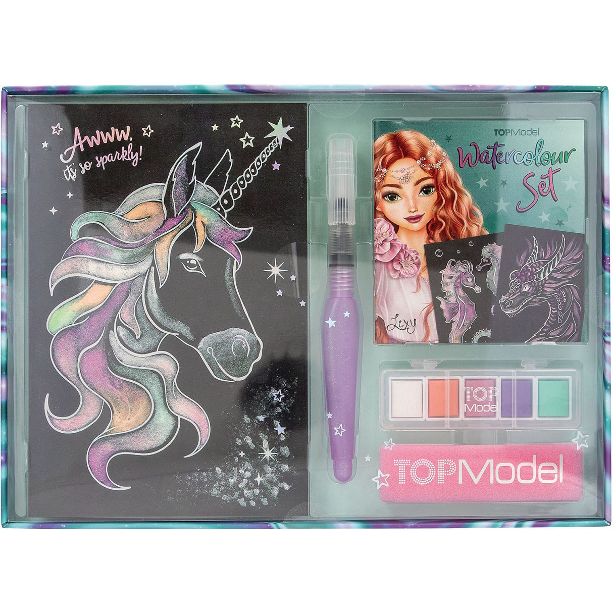 TOPModel Metallic Watercolour Sett