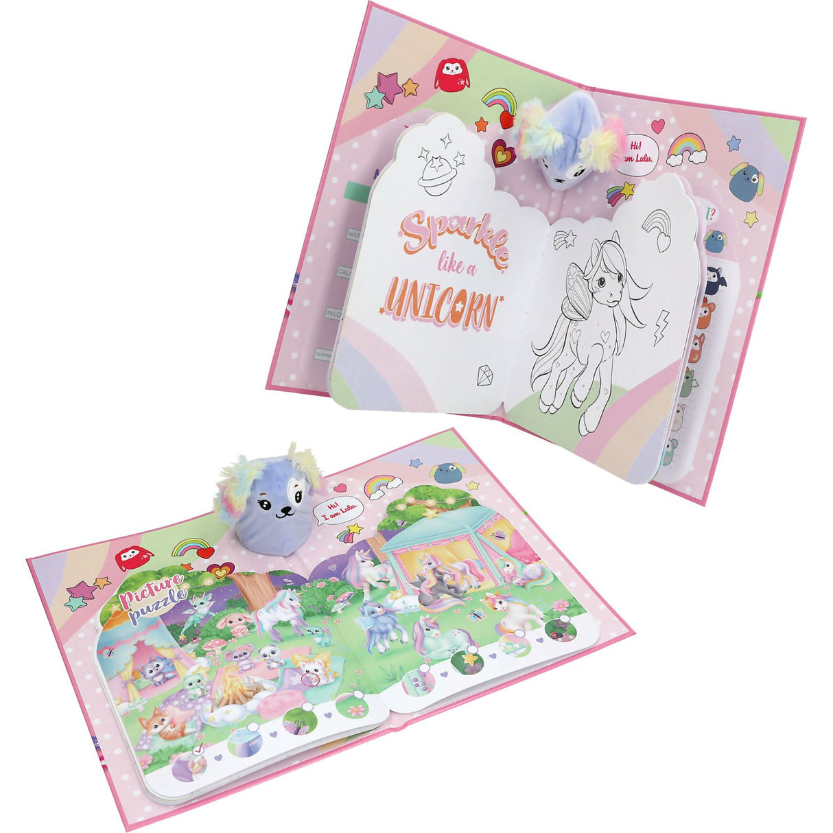 Ylvi Unicorn Fun Colouring Bok