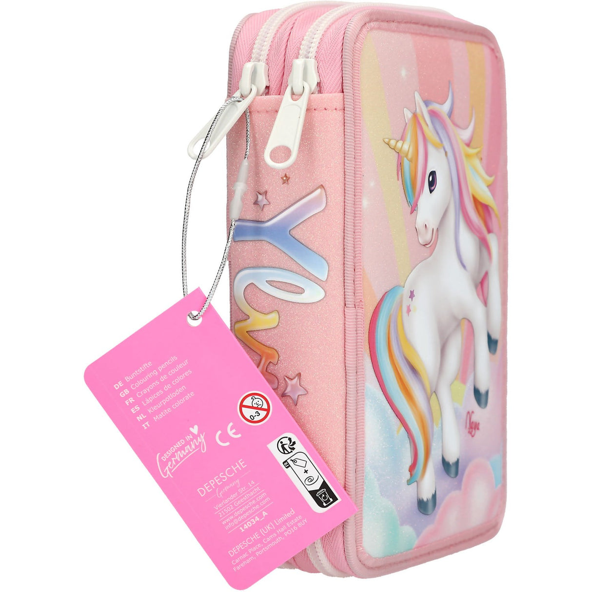 Ylvi Sugar Pop Dubbel Pencil Case