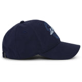 Les Deux Kids Dark Navy Globe Logo Dad Keps