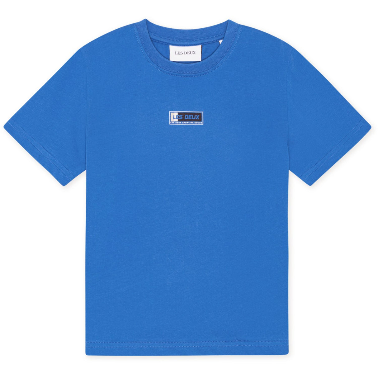 Les Deux Kids Palace Blue Sport Logo T-Shirt
