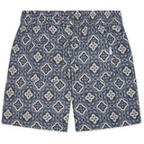 Les Deux Kids Blue Fog Harry Arabesque AOP Shorts