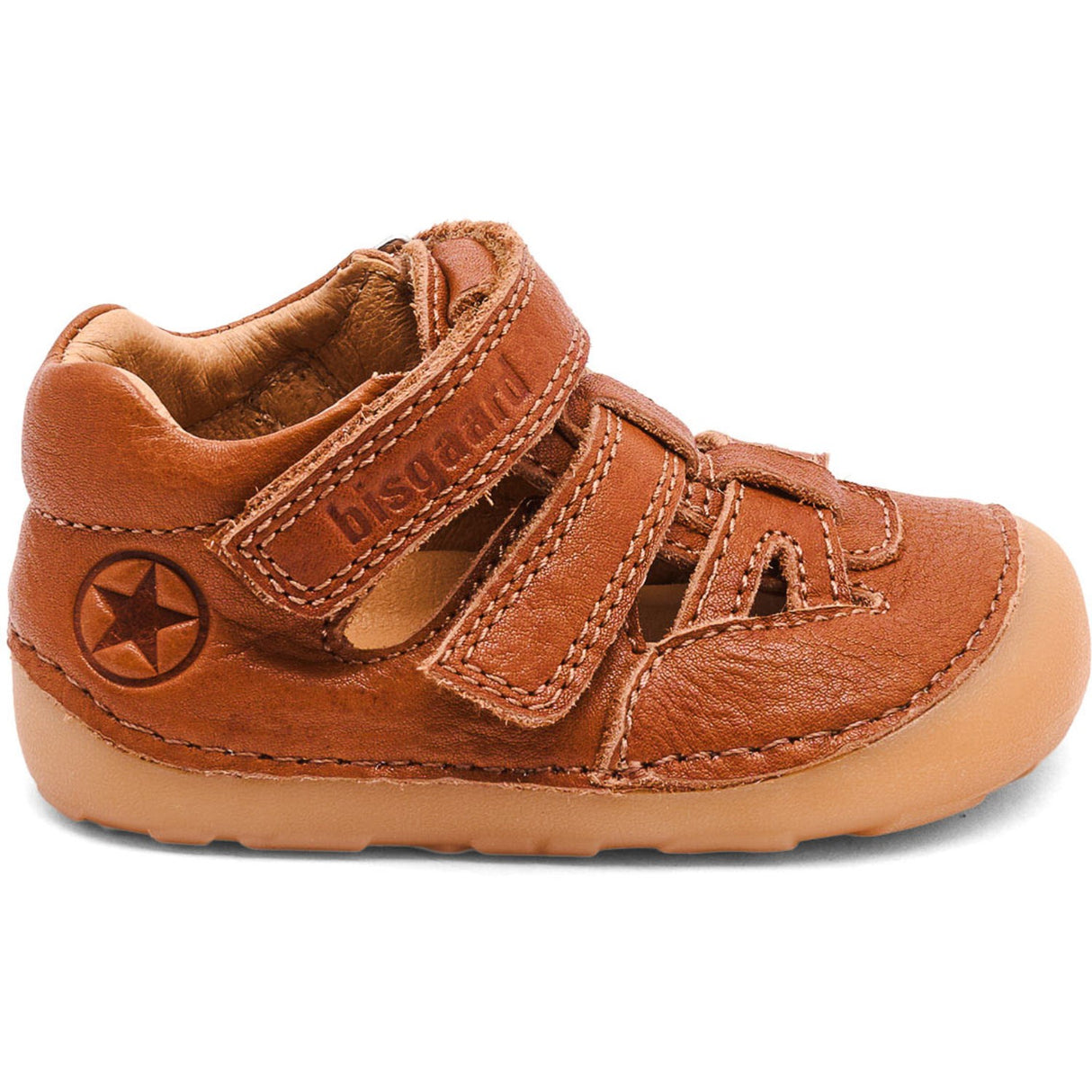 Bisgaard Cognac Barefoot Tate Sandal