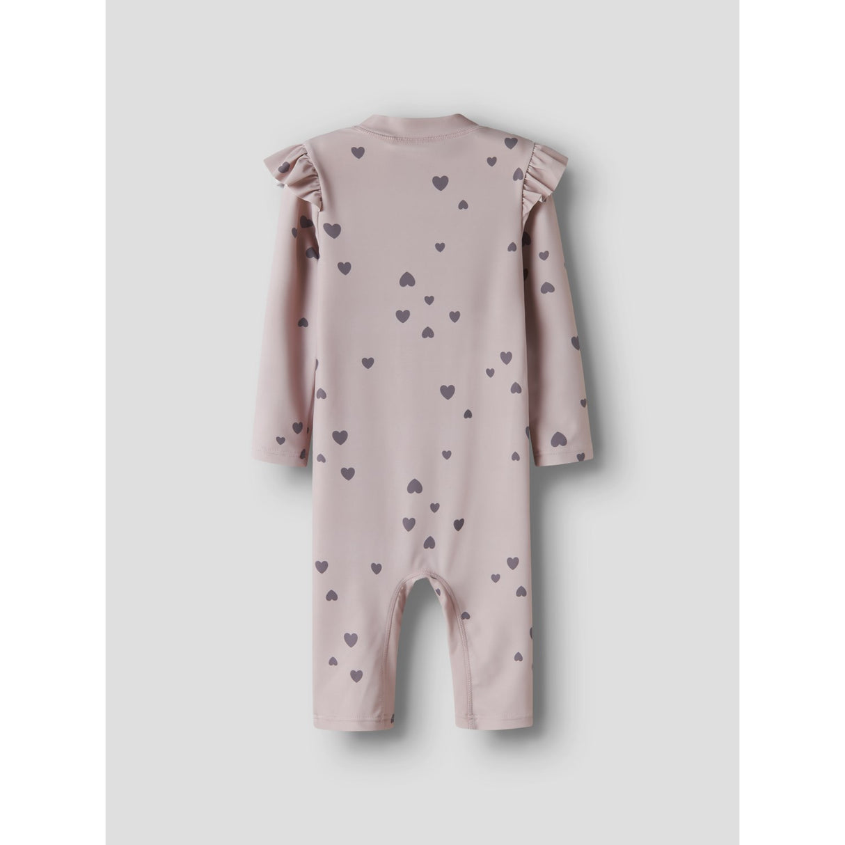 Name It Burnished Lilac Nmfzippa 3/4 Uv Baddräkt